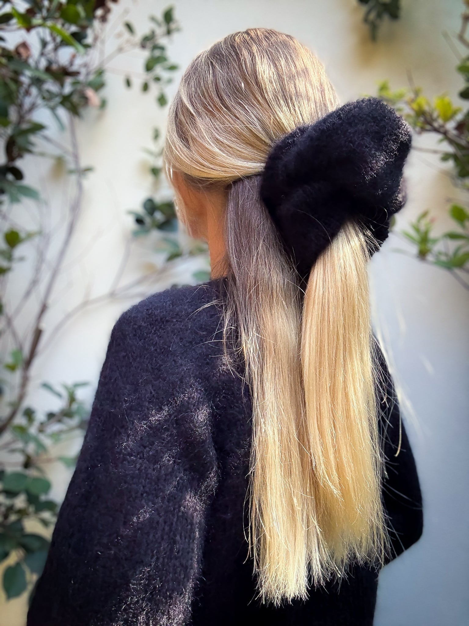Hand-Knitted Scrunchies Australia — Made to Order in Mohair & Silk | RedEco Studio